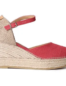 Espadrillas Con Zeppa Laia-nt Red EU 37 - Toni Pons - FashionsVida