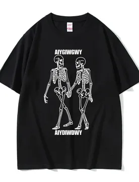 Classic Vintage System of A Down Lonely Day Skeleton Graphic T-shirt Men Rock Oversized T Shirts 90s Alternative Metal T-shirts - Aliexpress - FashionsVida