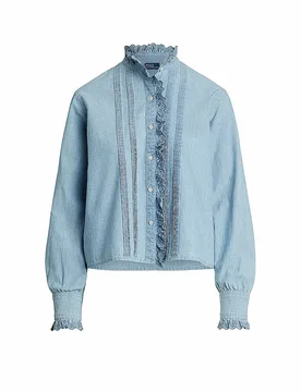 Ralph Lauren Blouse bleu 42 - Ralph Lauren - FashionsVida