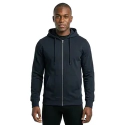 Felpa Con Zip Bradley Plus Size Black 8XL