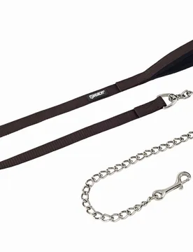 Führleine Vernickelt, darkbrown - Eskadron - FashionsVida