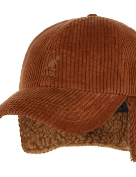 Cozy Corduroy Ear Flap Cap by - brown - Herren - Size: S/M (54-57 cm) - Kangol - FashionsVida