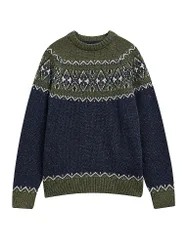 Barbour Pullover oliva M