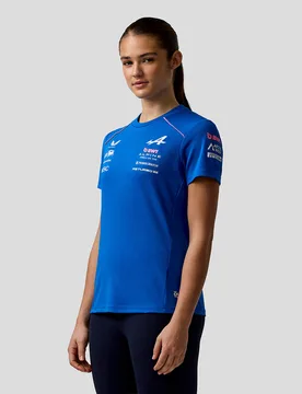 Official Women’s Bwt Alpine Formula One Team Set Up T-shirt LAPIS BLUE 10 female - Castore - FashionsVida