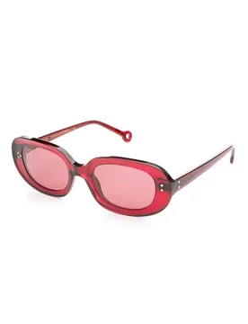 Occhiali Da Sole Da Donna Hs76s02 Burgundy One Size - Hally&son - FashionsVida
