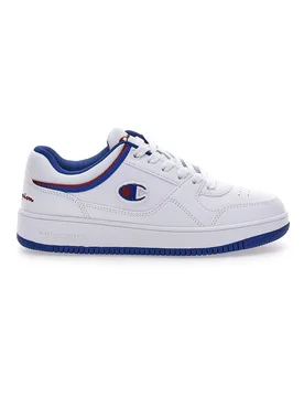 Sneakers Bianche e Con Dettagli e Suola Blu RD18 LOW B GS 38 - Champion - FashionsVida