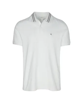 JEANS Poloshirt weiss L Herren - Calvin Klein - FashionsVida