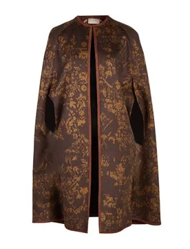 Cape Damen Dunkelbraun 32,34,36,38 Damen - Drumohr - FashionsVida