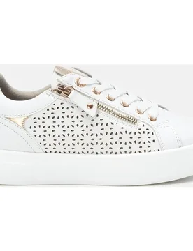 Zapatillas de de mujer con cordones y cremallera lateral - XTI - FashionsVida