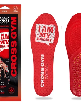 Plantilla de gel para fitness unisex Cross Gym - FOOTGEL - FashionsVida