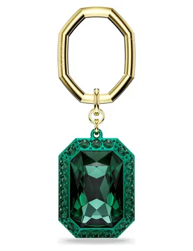 Portachiavi, Taglio ottagonale, Verde, Mix di finiture OS - Swarovski - FashionsVida