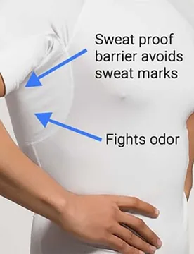 Lightweight Layering System Traps Heat and Moisture Sweatproof Undershirts Tee Shirt Men's Anti Perspiration T Shirt - Aliexpress - FashionsVida