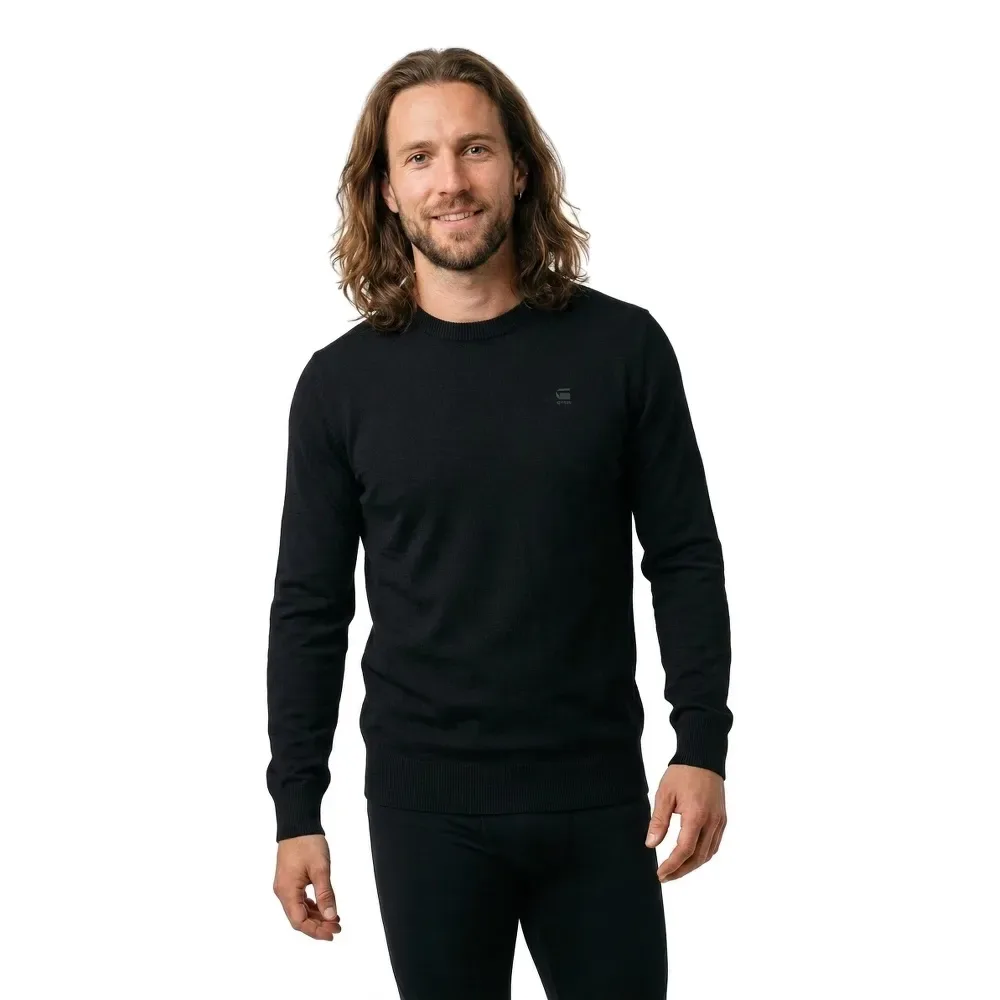 Pull The Floris Dark Black M - G-Star - FashionsVida