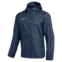 Kids Unisex Academy 25 Rain Jacket Waterproof Coat Navy Fz9858 - Size Medium