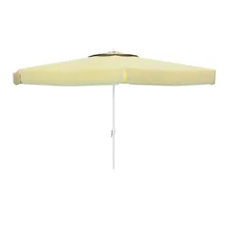 Parasol Rond Avec Hauteur De Mât Aluminium 270 Cm 35 Mm 240 Cm