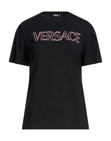 Camiseta Mujer Negro 34 Mujer - Versace - FashionsVida