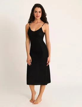 Vestido de playa de mujer, largo de tirantes, colección solstice - Selmark - FashionsVida