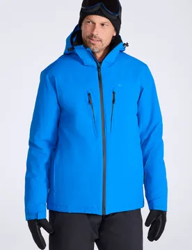 Astro Men's Waterproof Ski Jacket - Blue - Mountain Warehouse - FashionsVida