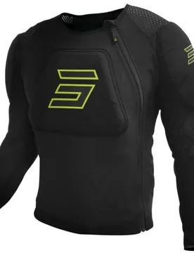Pettorina Integrale Moto Cross Enduro PRIME Nero Giallo taglia S - Shot - FashionsVida