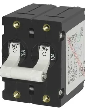 Toggle Bipolar Circuit Breaker White 15 A unisex - Blue Sea Systems - FashionsVida