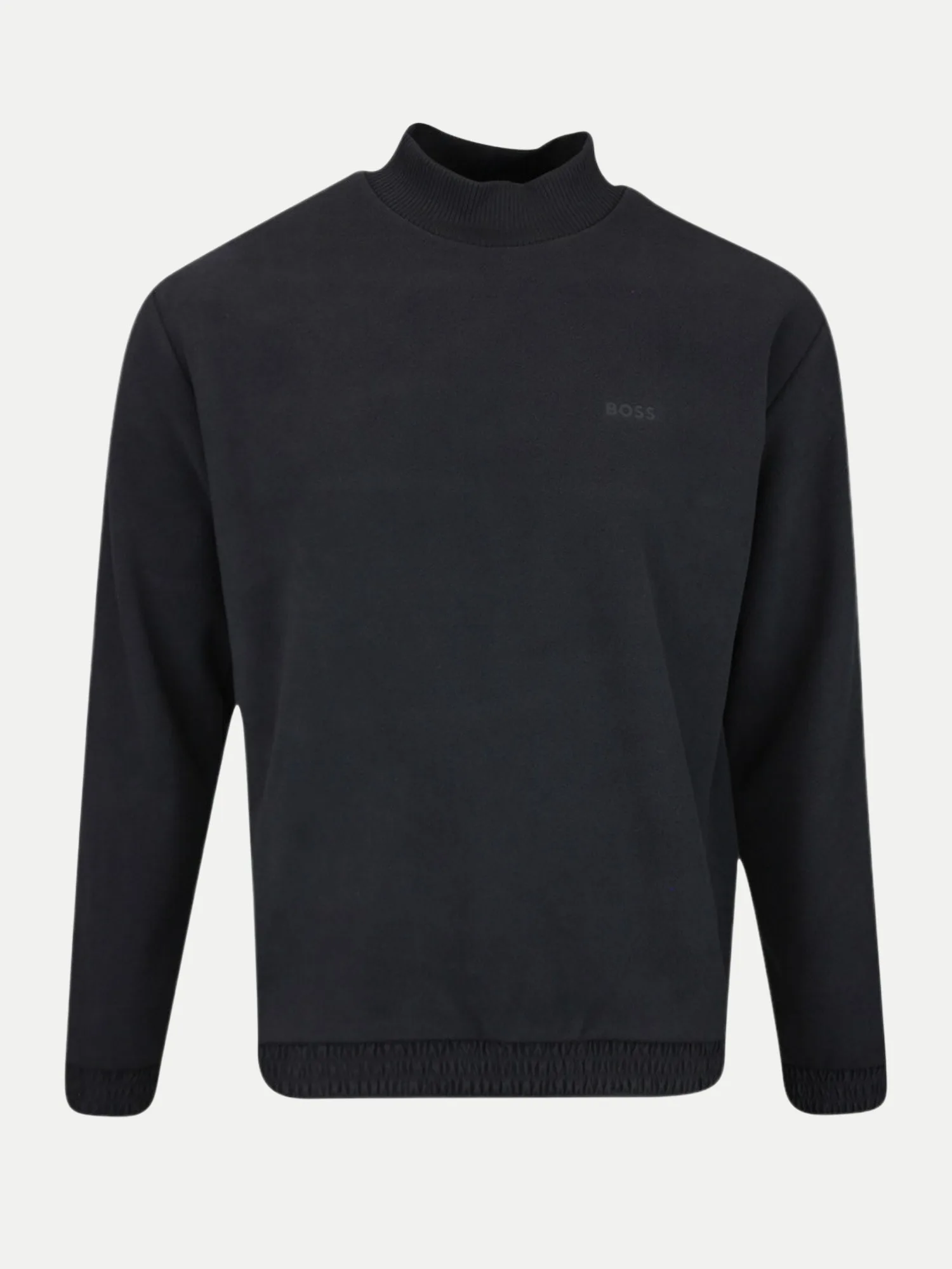 Green Sweatshirt Silas Schwarz S - BOSS - FashionsVida
