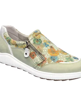 Bequem-Halbschuh "Flora" gruen 41 Damen - wonderwalk - FashionsVida