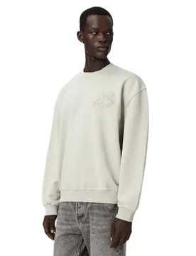 Allsaints Felpa Snarl Sea Green M - Allsaints - FashionsVida