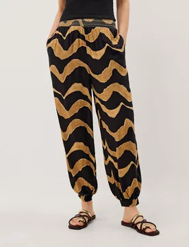 Balloon Trousers Black Mix female - Monsoon - FashionsVida