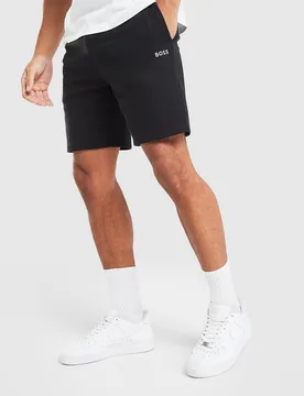 Mens Pantaloncino Waffle - Nero, nero nero Uomo taglia L - BOSS - FashionsVida
