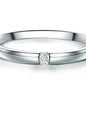 Womens Trilani Female Sterling Silver Ring - Size P - Tresor 1934 - FashionsVida