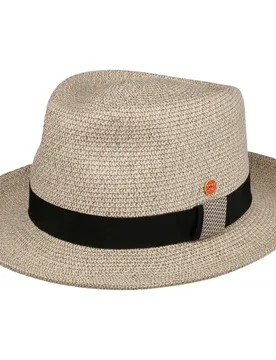 Marco Linen Hat by - oatmeal - Size: S (55-56 cm) - Mayser - FashionsVida