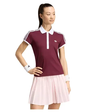 Classics Short Sleeve T-shirt Maroon XS - Adidas - FashionsVida
