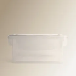 Caja de almacenaje con tapa