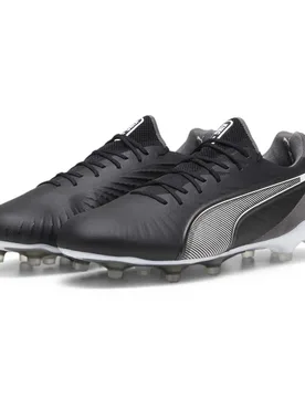 Chaussures De Football King Ultimate Fg/ag Black / White / Cool Dark Gray EU 41 - Puma - FashionsVida
