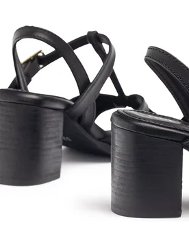 Sandalias de tacón de mujer de piel - Yokono - FashionsVida