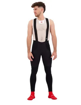 Salopette Larga Sorpasso Ros Black / Reflex - Castelli - FashionsVida
