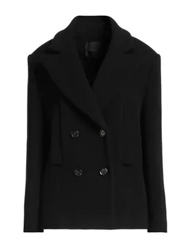 Pinko Abrigo Mujer Negro 38 Mujer - PINKO - FashionsVida