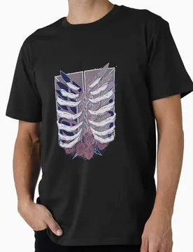 Survey Corps Attack on Titan Anime Gift T shirt Short Sleeve Tee Shingeki no kyojin Print Graphic Clothes All size tops S-6XL - Aliexpress - FashionsVida