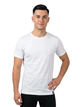 T-shirt à Manches Courtes Figi 30 Unités White L - U-Power - FashionsVida