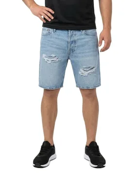 Jeans Corti Ichris Joper Sbd 921 Blue Denim XL - Jack & jones - FashionsVida
