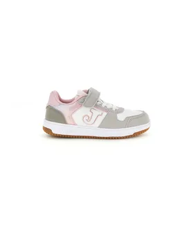Scarpe sportive bianche e grigie con dettagli rosa Street Jr 2607 31 - Joma - FashionsVida
