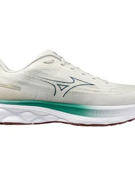 Wave Skyrise 7 Running Shoes Snow White / North Sea / Summer Sand UK 11.5 Men - Mizuno - FashionsVida