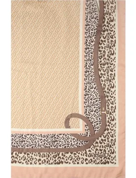 Estola con estampado de animal y cinturon - LIUJO - FashionsVida