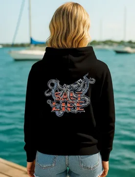 Underwater Alien Womens Hoodie - - Size: 4XL - Salt Life - FashionsVida