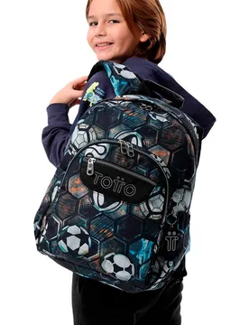 Acuareles mochila deporte Negro (UNICA) - Totto - FashionsVida