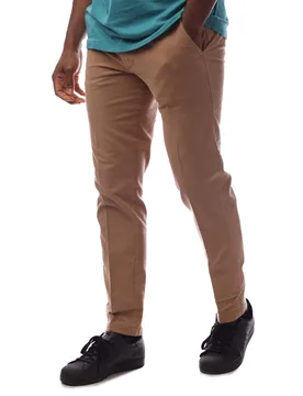 Mens Kaiton Slim-Fit Trousers In Beige - Size 38 (Waist) - BOSS - FashionsVida