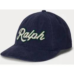Gorra de hombre de sarga con logo Ralph