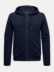 Sweatjacke mit Kapuze CURATOR Blau XL