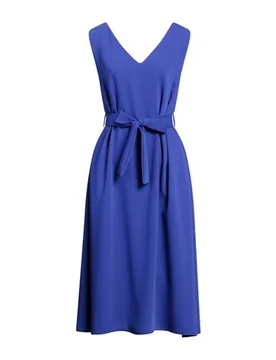 Midi-Kleid Damen Blau M,S,XS Damen - P.A.R.O.S.H. - FashionsVida
