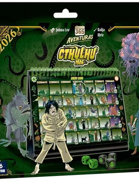 Tablero Calendario 365 Adventures Cthulhu - Devir - FashionsVida